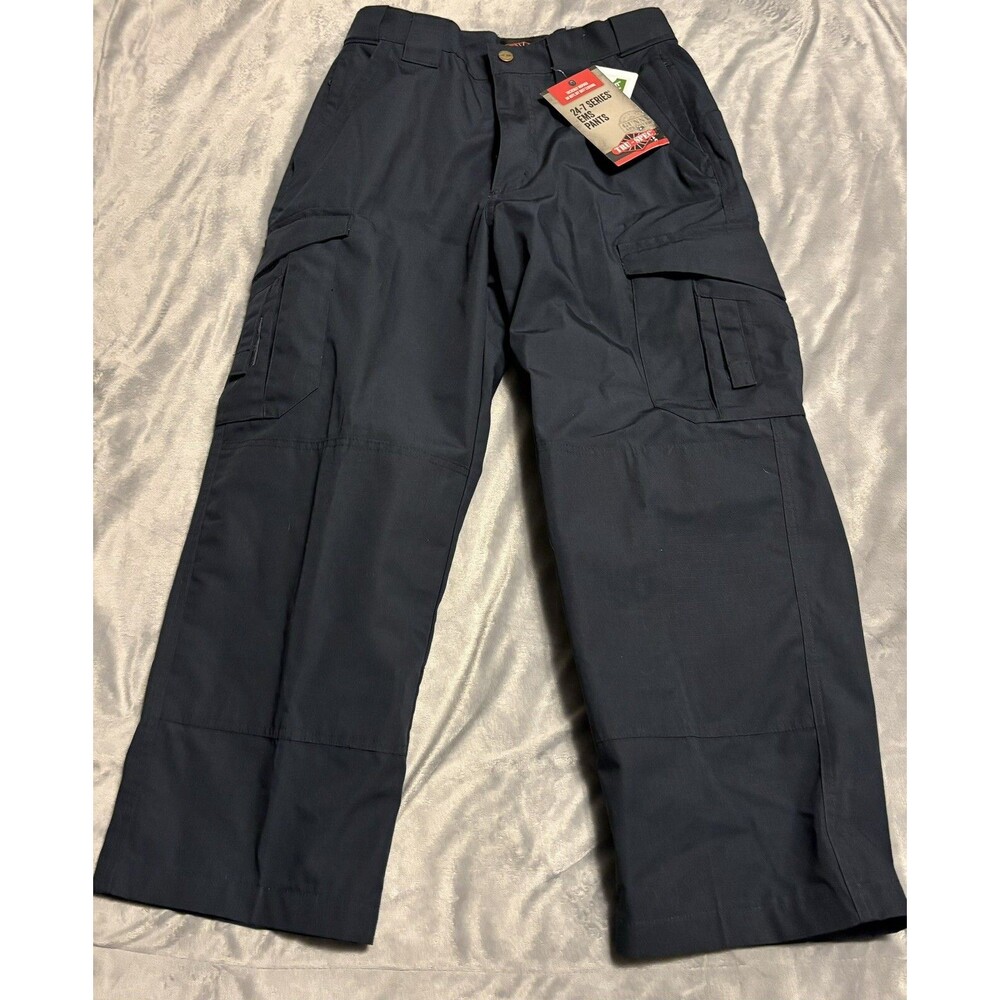 TRU-SPEC Lightweight 24-7 EMS Pant (Unhemmed) Size 30-Navy